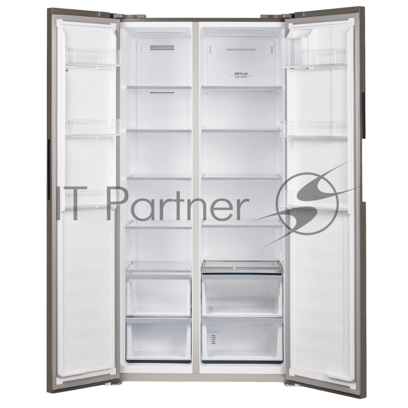 Холодильник с инвертором MAUNFELD MFF191NFSX