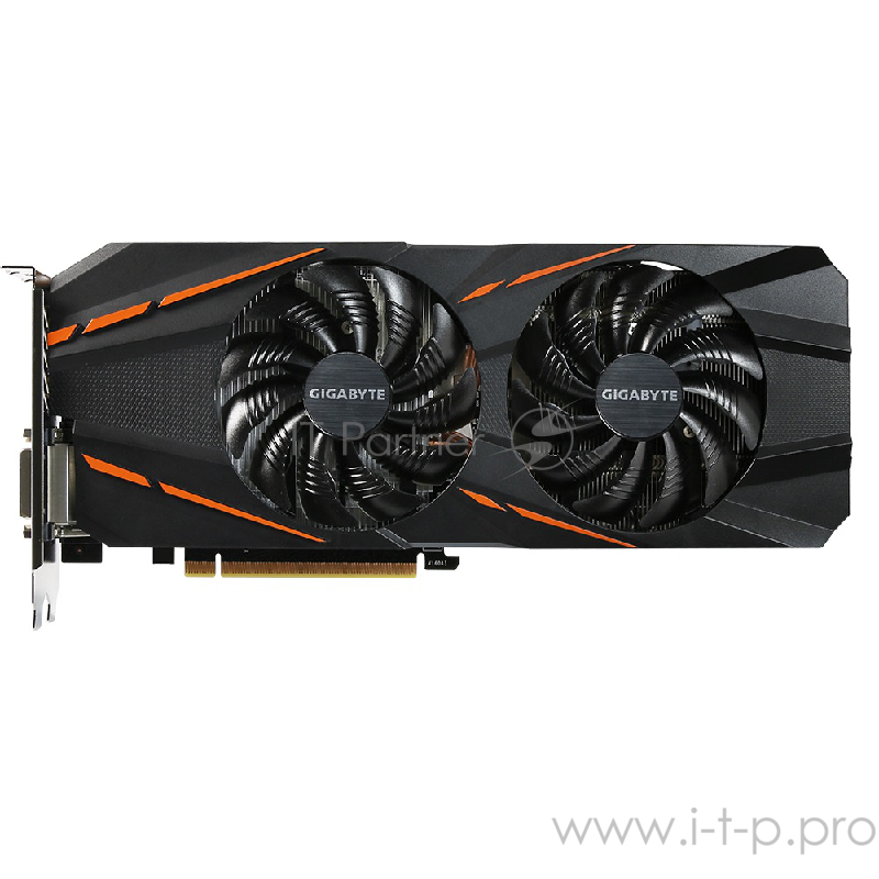 Видеокарта GIGABYTE GeForce GTX 1060 G1 Gaming 6G 6ГБ GV-N1060G1 GAMING-6GD rev.2.0 (GeForce GTX 1060, DDR5, DVI, HDMI, 3xDP) (PCI-E)