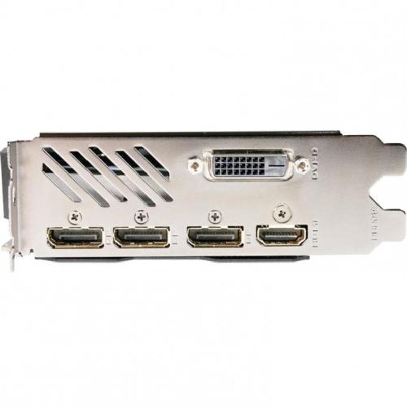Видеокарта GIGABYTE GeForce GTX 1060 G1 Gaming 6G 6ГБ GV-N1060G1 GAMING-6GD rev.2.0 (GeForce GTX 1060, DDR5, DVI, HDMI, 3xDP) (PCI-E)