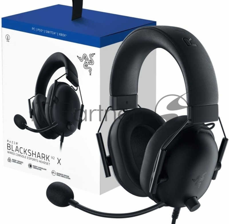 Гарнитура Razer BlackShark V2 X for PlayStation - Black/ Razer BlackShark V2 X for PlayStation - Black