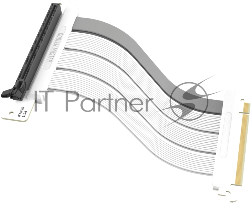 Кабель Cooler Master Riser Cable PCIe 4.0 x16,White -300mm V2