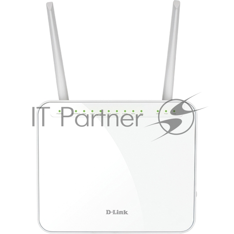 Маршрутизатор DVG-5402G/R1A AC1200 Wi-Fi Router, 1000Base-T WAN, 4x1000Base-T LAN, 2x5dBi external antennas, 2xFXS+USB ports, 3G/LTE support