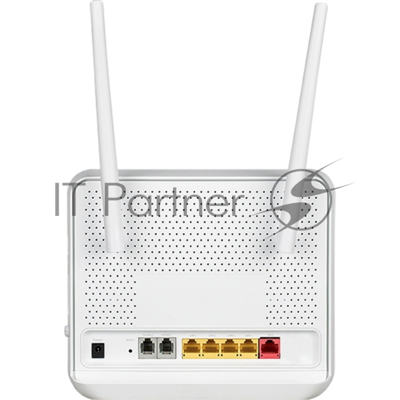 Маршрутизатор DVG-5402G/R1A AC1200 Wi-Fi Router, 1000Base-T WAN, 4x1000Base-T LAN, 2x5dBi external antennas, 2xFXS+USB ports, 3G/LTE support