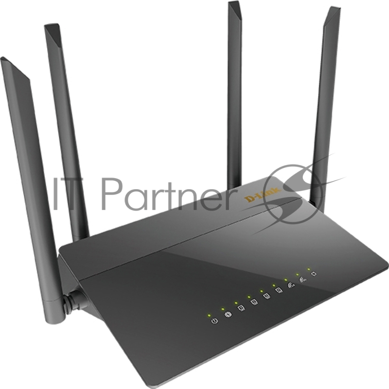 Маршрутизатор DIR-841/GF,DIR-841/GFRU AC1200 Wi-Fi Router, 1000Base-X SFP WAN, 4x100Base-TX LAN, 4x5dBi external antennas