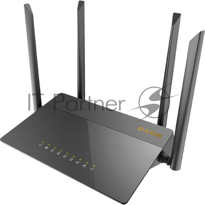 Маршрутизатор DIR-841/GF,DIR-841/GFRU AC1200 Wi-Fi Router, 1000Base-X SFP WAN, 4x100Base-TX LAN, 4x5dBi external antennas