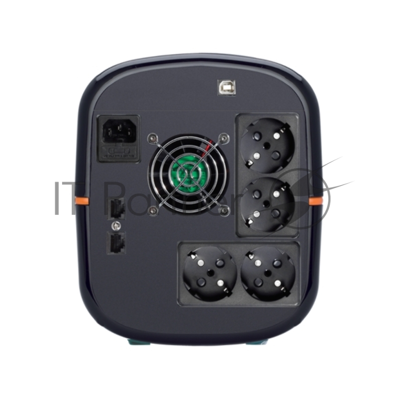 Линейно-интерактивный напольный ИБП с функция автоматического регулирования напряжения и LCD дисплеем Tuncmatik Digitech Pro 1600 UPS Line-Interactive Tower 1600VA/960W LCD display / RJ11/45 / USB with battery int(1*2*9Ah), 4*Shuko