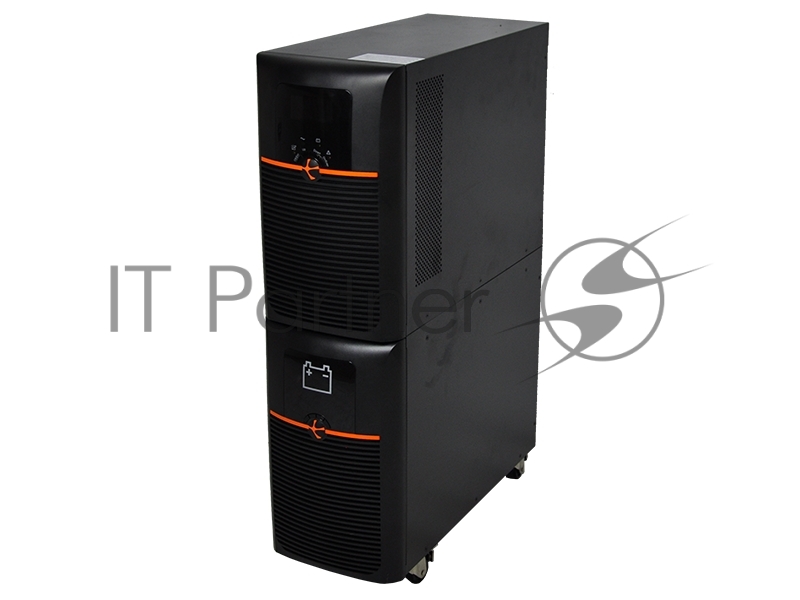 Однофазный напольный ИБП с двойным преобразованием Tuncmatik PowerUP ONE 10 kVA / 10 kW 1/1 ON-LINE Tower UPS RS-232/ SNMPslot/ LCD / USB / EPO / terminal block with Battery int (20 x 12V 9AH)