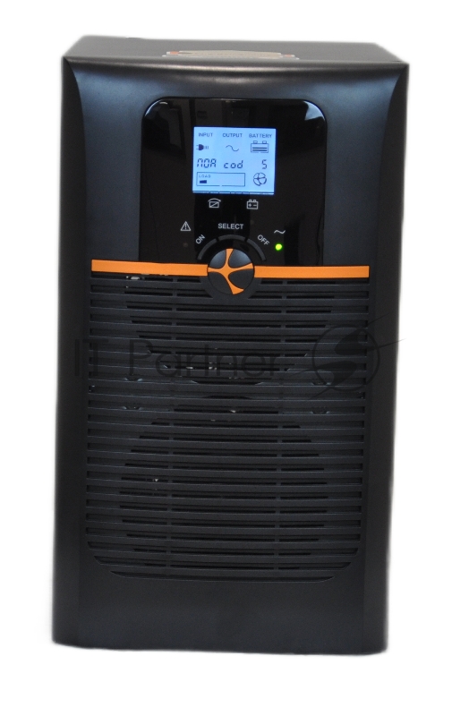 Однофазный напольный Онлайн ИБП с мощным зарядным устройством, работающий от внешнего батарейного массива (без АКБ в корпусе) Tuncmatik LONG+ 10 KVA / 10 kW ON-LINE Tower UPS V2.0 RS-232/SNMPslot/ LCD/ USB/ EPO/ EMBS without Battery, terminal block