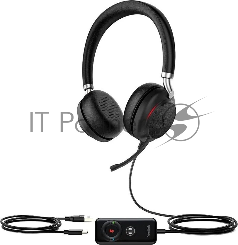 Гарнитура USB/Bluetooth Yealink UH38 Dual UC-BAT черный