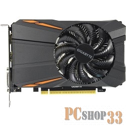 Видеокарта GIGABYTE GeForce GTX 1050 Ti D5 4G 4ГБ GV-N105TD5-4GD (GeForce GTX 1050 Ti, DDR5, DVI, HDMI, DP) (PCI-E)