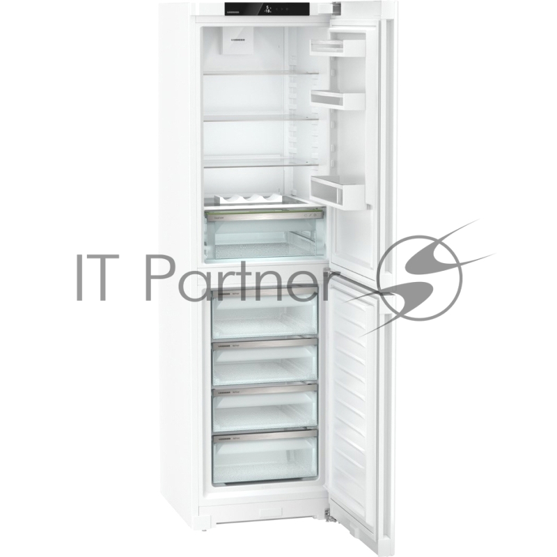 Холодильники LIEBHERR/ Pure, EasyFresh, МК NoFrost, 3 контейнера МК, в. 201,5 см, ш. 60 см, улучшенный класс ЭЭ, внутренние ручки, белый цвет