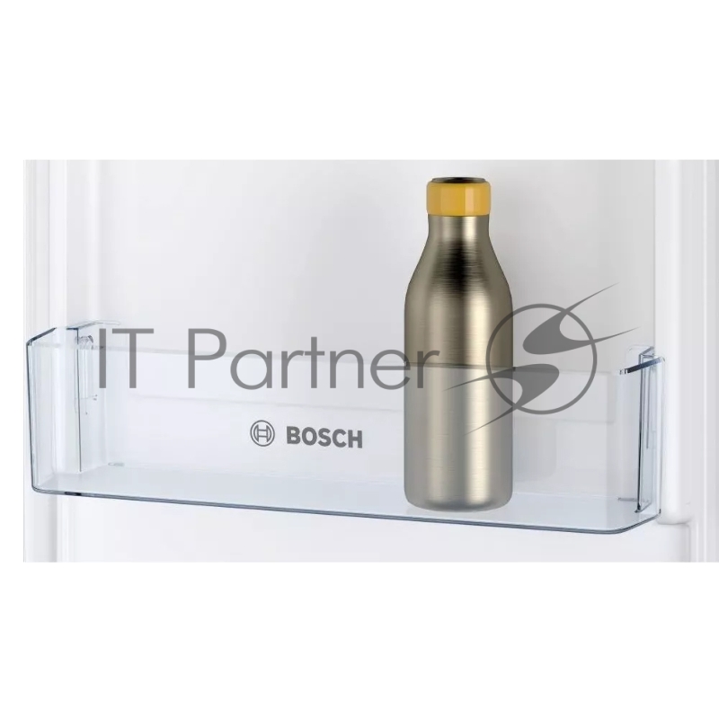 Serie 2, Встраиваемый холодильник с нижней морозильной камерой, Габариты (ВхШхГ) - 177,2х54,1х54,8 см, Ниша (ВхШхГ) - 177,5х56х55, скользящие направляющие, объём 265 (182+83) л, LowFrost, Элетронная панель управления, ящик для овощей и фруктов MultiB