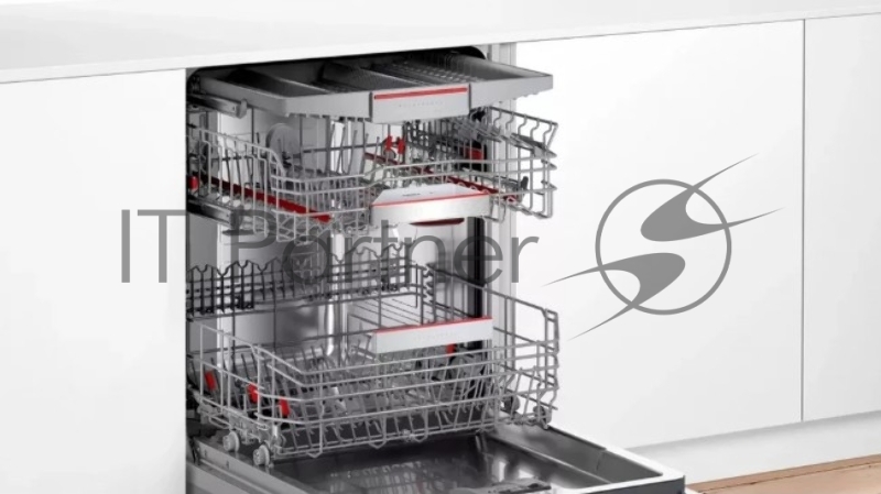 Serie 6, Встраиваемая посудомоечная машина 60см.,EcoSilence Drive,HygienePlus,14 комплектов,7программ,TimeLight,