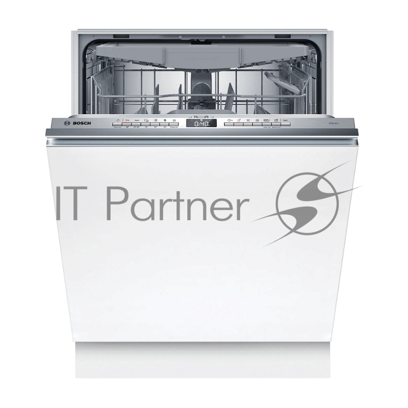 Встраиваемая посудомоечная машина 60 cm, Serie 4, 13 комплектов,третий уровень загрузки VarioDrawer,Custom program, Quick L, Авто 45-65°C, Интенсивная 70°, Ночная программа, Экономичная.46 дБ (A) при 1 пВт