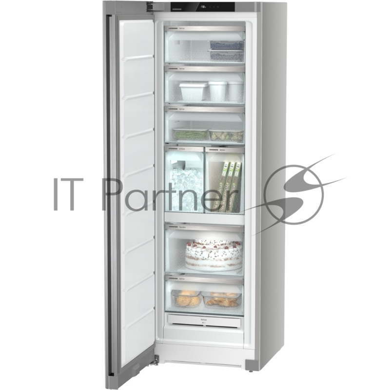 Морозильные камеры Liebherr/ Морозильная камера, часть Side-by-Side XRFsf 5240 и XRFsf 5245, Plus, NoFrost, 7 контейнеров, в. 185,5 см, ш. 60 см, класс ЭЭ A+, внутренние ручки, дверь SteelFinish, IceMaker-Fix