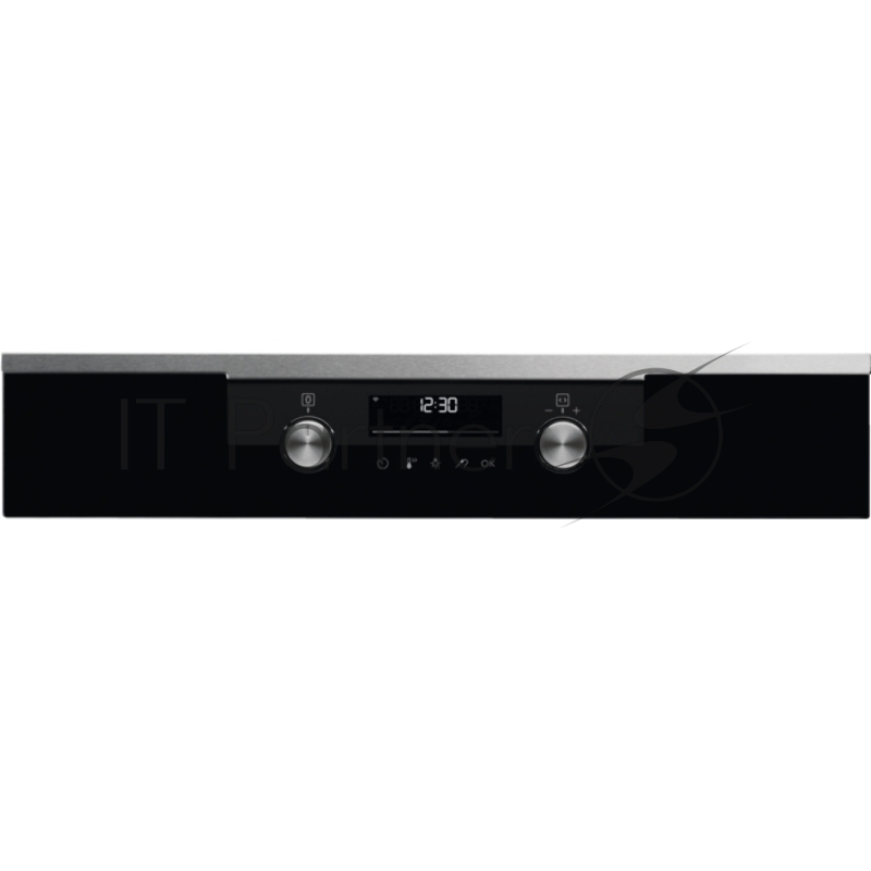 Встраиваемые электрические духовки ELECTROLUX/ Духовой шкаф с паром SteamBake, 9 режимов, основной цвет - черный, утапливаемые переключатели, цветной ЖК-дисплей, будильник, таймер отключения, отложенный старт, хромированные направляющие из нержавеюще