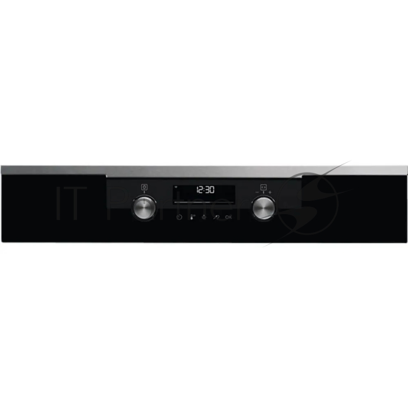 Встраиваемые электрические духовки ELECTROLUX/ Духовой шкаф с паром SteamBake, 9 режимов, основной цвет - черный, утапливаемые переключатели, цветной ЖК-дисплей, будильник, таймер отключения, отложенный старт, хромированные направляющие из нержавеюще