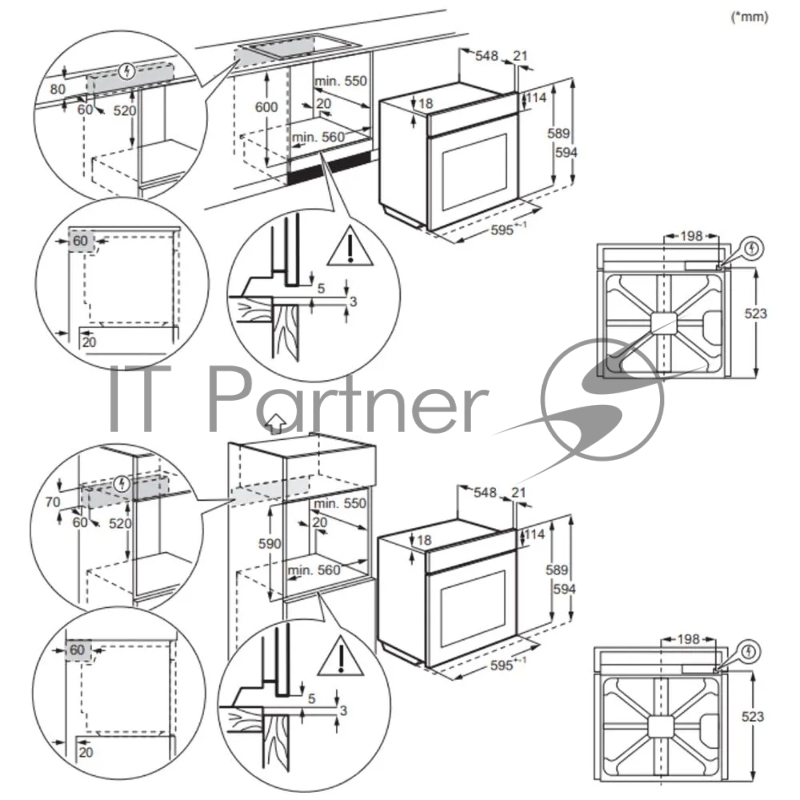 Встраиваемые электрические духовки ELECTROLUX/ Духовой шкаф с паром SteamBake, 9 режимов, основной цвет - черный, утапливаемые переключатели, цветной ЖК-дисплей, будильник, таймер отключения, отложенный старт, хромированные направляющие из нержавеюще