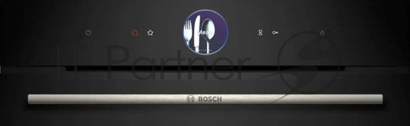 Компактный духовой шкаф-пароварка, черный, 14 режимов + комбинированные режимы, функция приготовление на пару 100%, 4-слойное остекление, 3 цветных текстовых TFT-дисплея 2,5 с сенсорным управлением, ControlRing, функции HomeConnect: удаленная диагнос