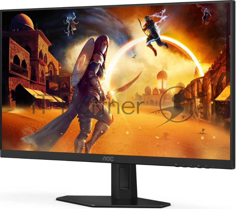 Монитор LCD 27 16:9 1920х1080(FHD) IPS, nonGLARE, 180 Hz, 300 cd/m2, H178°/V178°, 1000:1, 80M:1, 16.7M, 1ms, 2xHDMI, DP, Tilt, Speakers, 3Y, Black