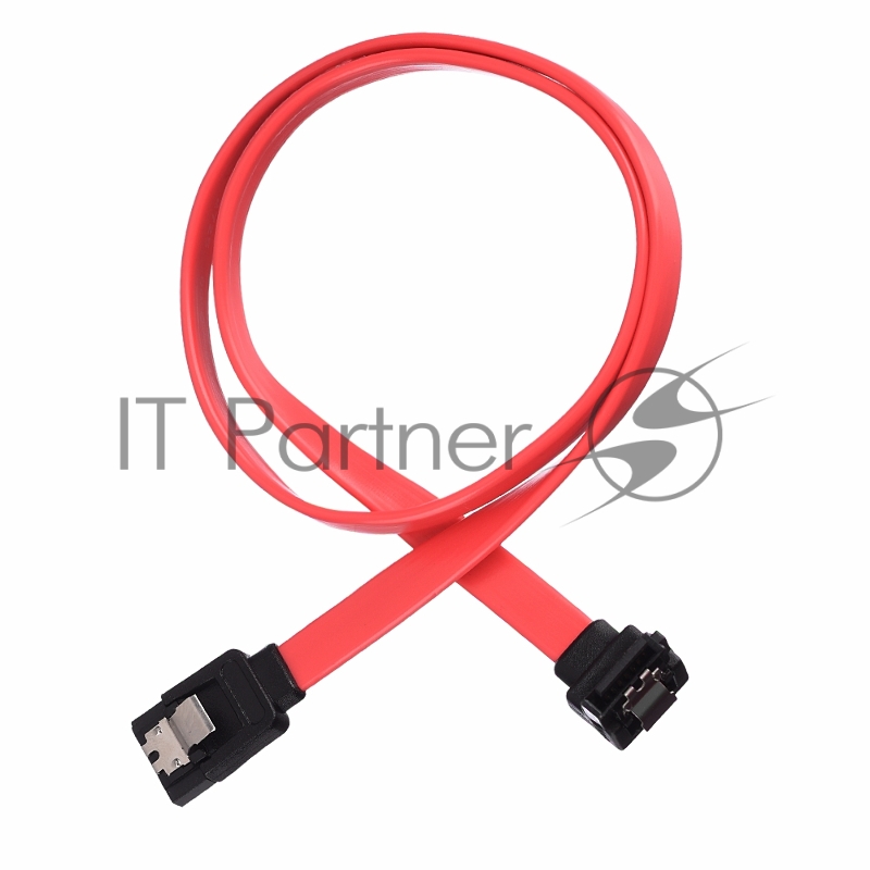 Кабель GoPower SATA (m)-SATA (m) 0.5м силикон ver.2.0 красный (1/250)