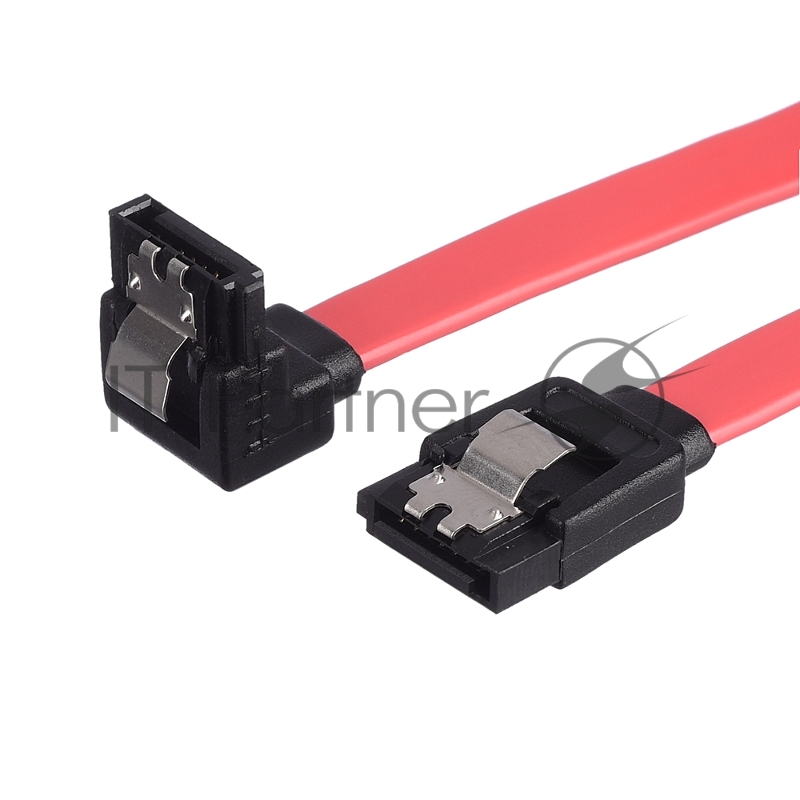 Кабель GoPower SATA (m)-SATA (m) 0.5м силикон ver.3.0 красный (1/250)