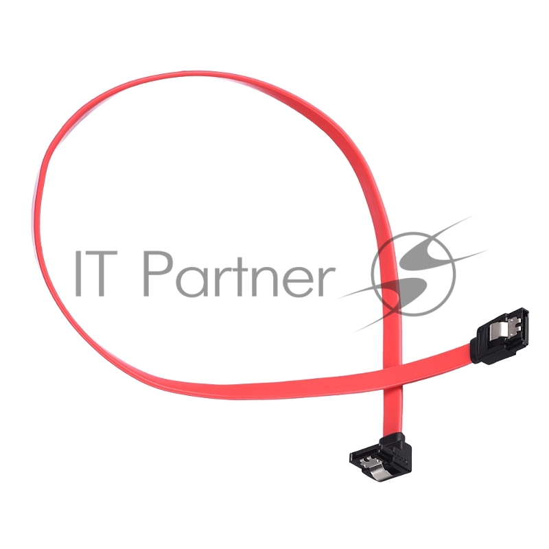 Кабель GoPower SATA (m)-SATA (m) 0.5м силикон ver.3.0 красный (1/250)