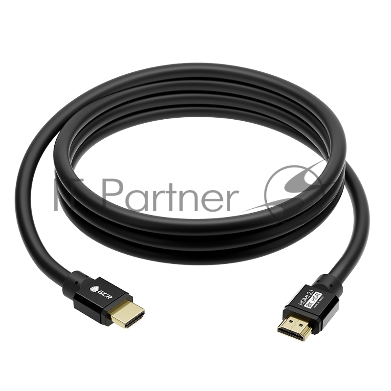 Кабель 5.0m HDMI 2.1, черный, 8K 60Hz, 4K 144Hz, динамический HDR, 4:4:4, Ultra HD, 48.0 Гбит/с, 2 Х экран, армирование, GCR-55553