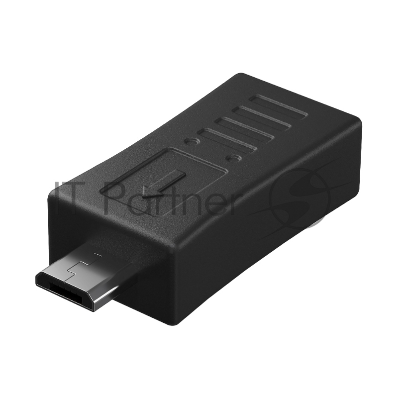 Переходник USB 2.0 MicroUSB / MiniUSB, штекер - гнездо, GC-MU2M5