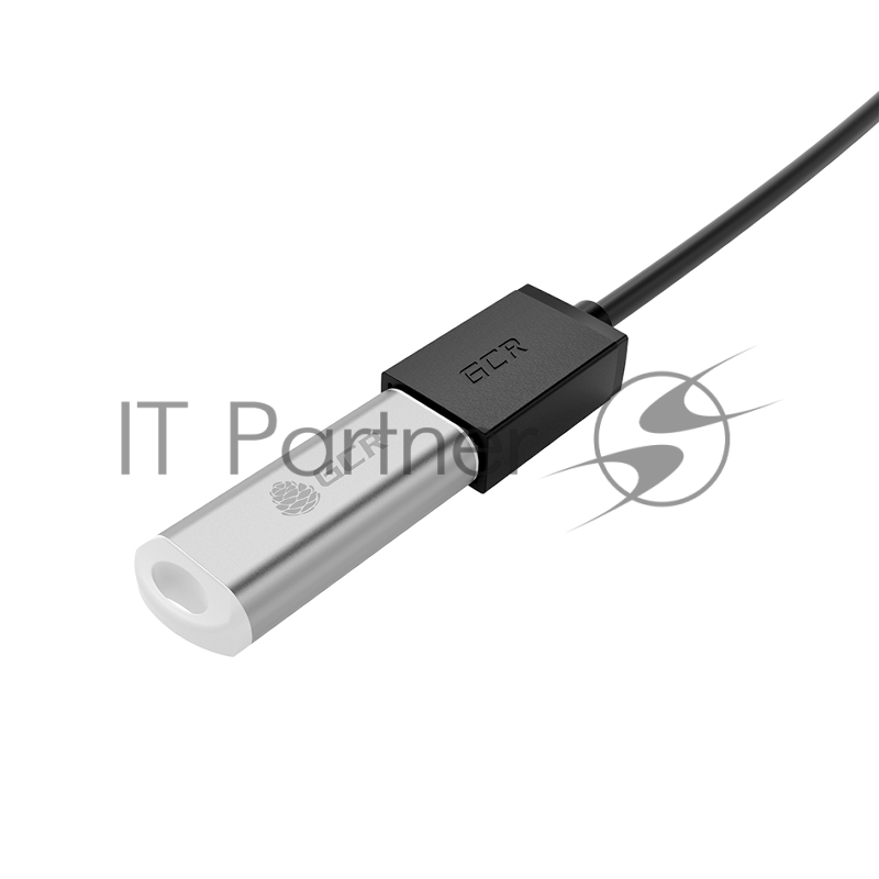 Переходник USB Hub Type-C гибкий 1.2m разветвитель на 3 USB порта, СМ / 3 х AF, черный, GCR-55311