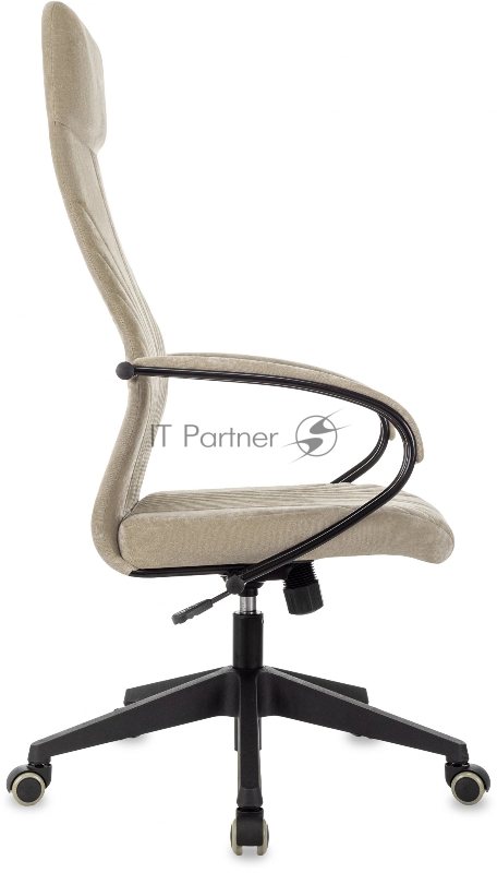 Кресло руководителя Бюрократ CH-610 Fabric песочный Light-21 крестов. пластик