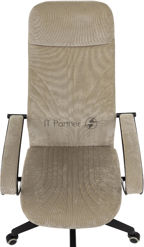 Кресло руководителя Бюрократ CH-610 Fabric песочный Light-21 крестов. пластик