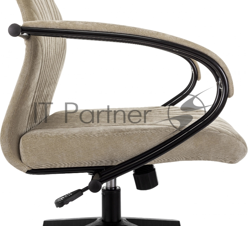 Кресло руководителя Бюрократ CH-610 Fabric песочный Light-21 крестов. пластик