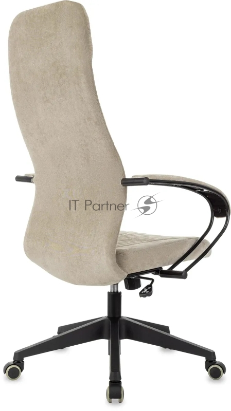 Кресло руководителя Бюрократ CH-610 Fabric песочный Light-21 крестов. пластик