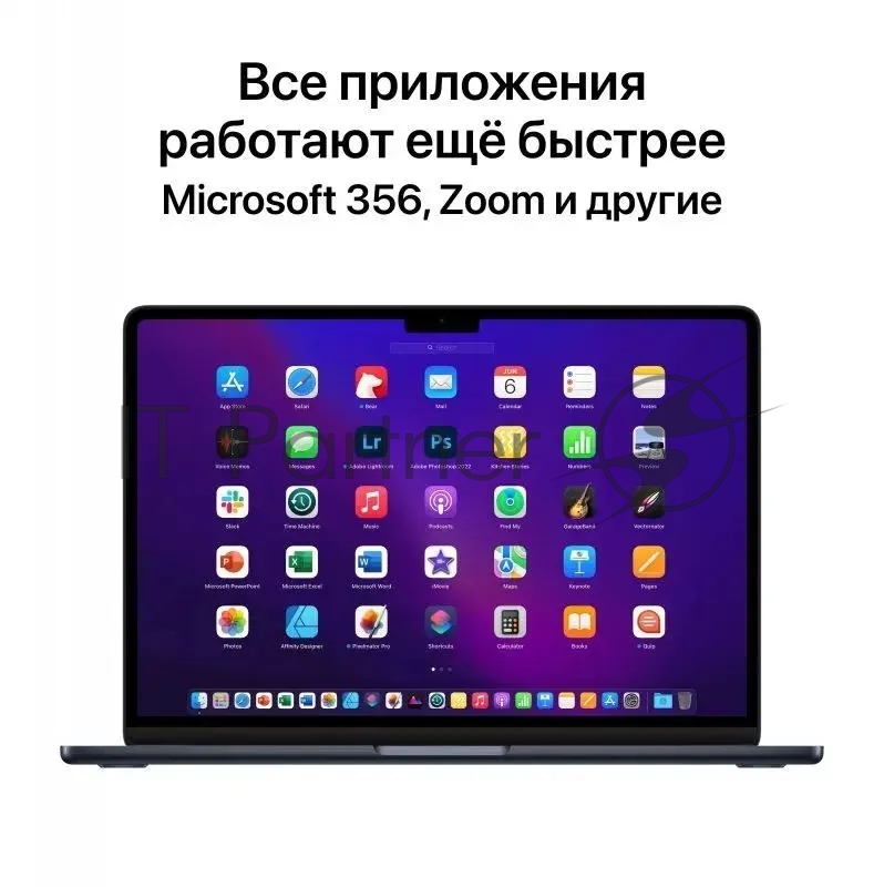 Ноутбук Apple MacBook Air A2681 M2 8 core 16Gb SSD256Gb/10 core GPU 13.6 IPS (2560x1664) Mac OS star WiFi BT Cam (Z15Y0000J)