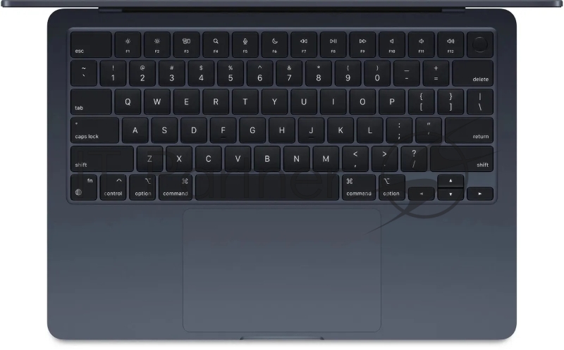 Ноутбук Apple MacBook Air A3113 M3 8 core 16Gb SSD512Gb/10 core GPU 13.6 Liquid Retina (2560x1664) Mac OS midnight WiFi BT Cam (MXCV3X/A)