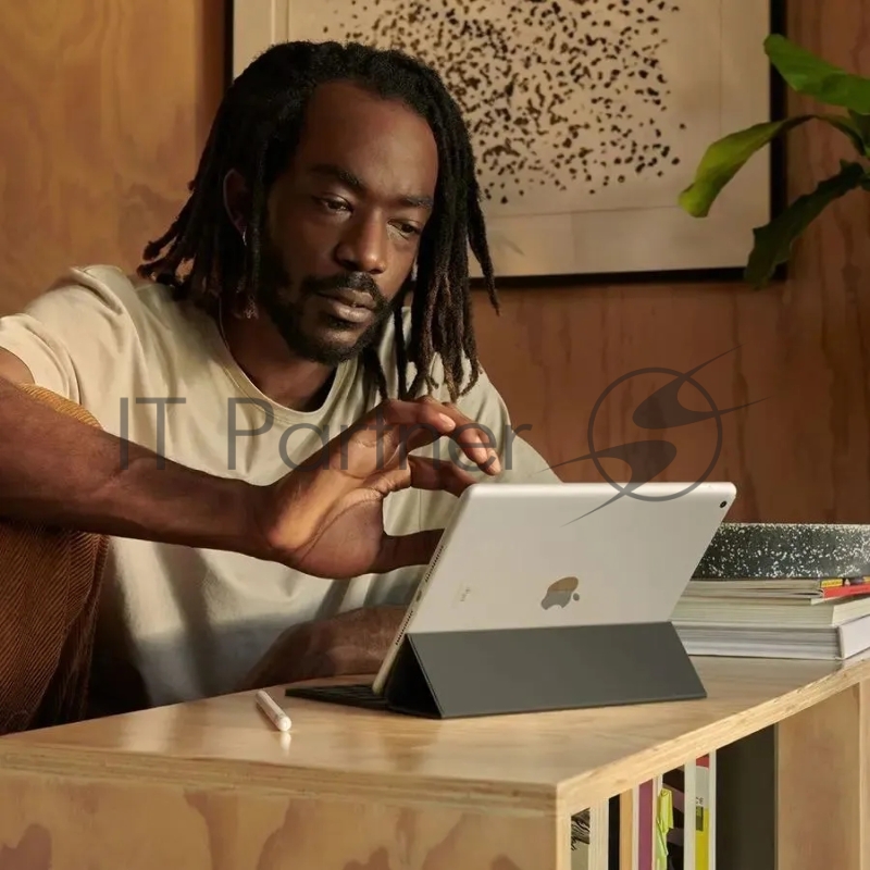 Планшет Apple iPad 2021 A2602 A13 Bionic 6С ROM64Gb 10.2 IPS 2160x1620 iOS серебристый 8Mpix 12Mpix BT WiFi Touch 10hr