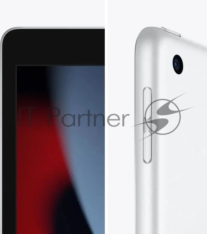 Планшет Apple iPad 2021 A2602 A13 Bionic 6С ROM64Gb 10.2 IPS 2160x1620 iOS серебристый 8Mpix 12Mpix BT WiFi Touch 10hr