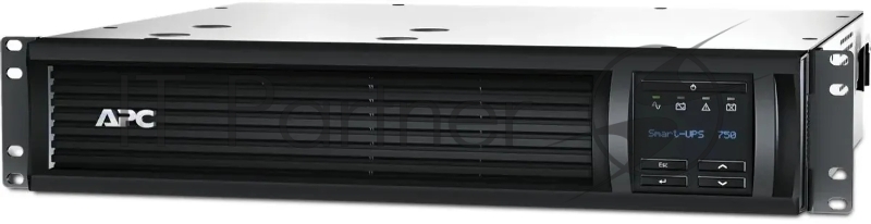 Источник бесперебойного питания APC Smart-UPS SMT750RMI2UC 500Вт 750ВА черный