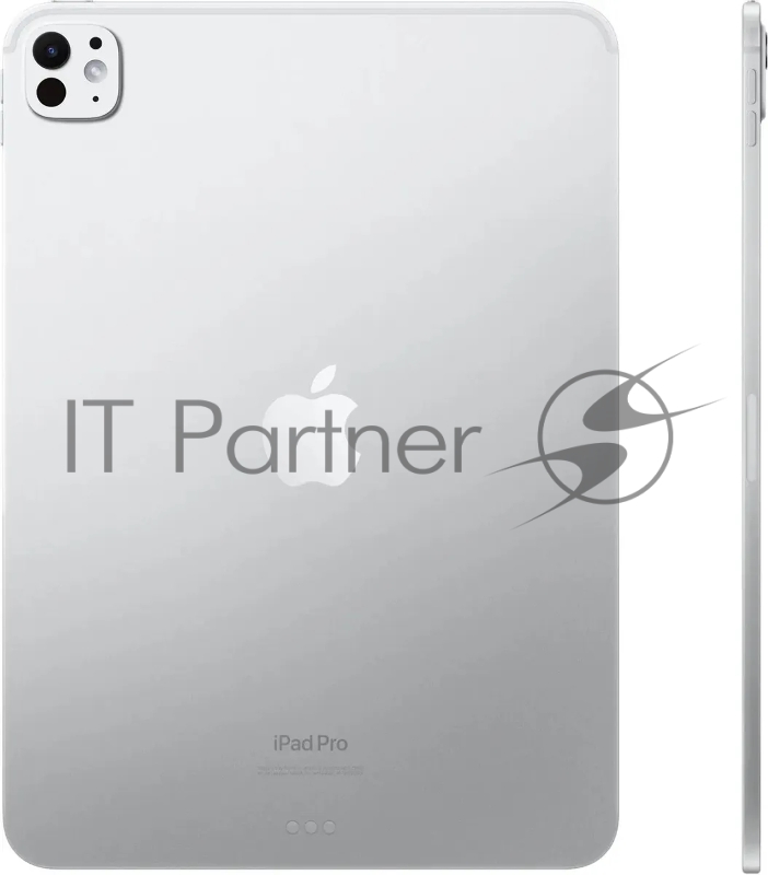 Планшет Apple iPad Pro 2024 A2836 M4 9C RAM8Gb ROM512Gb 11 OLED 2420x1668 iOS серебристый 12Mpix 12Mpix BT WiFi Touch 10hr