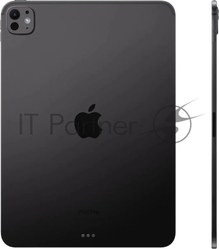Планшет Apple iPad Pro 2024 A2836 M4 9C RAM8Gb ROM512Gb 11 OLED 2420x1668 iOS черный космос 12Mpix 12Mpix BT WiFi Touch 10hr