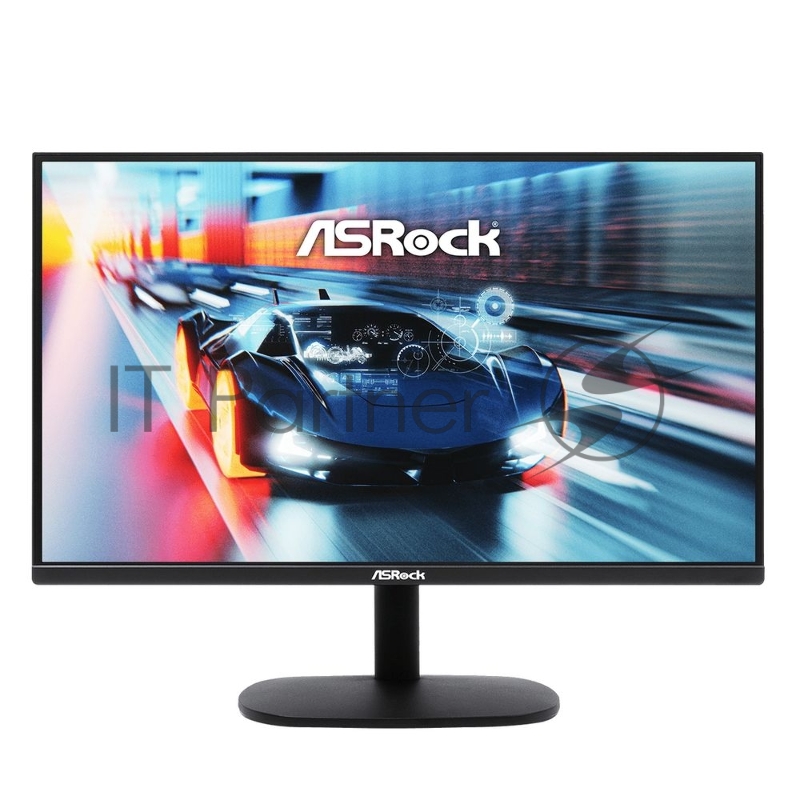 Монитор ASRock 24.5 CL25FF Black (IPS, 1920x1080, D-Sub+HDMI, 1 ms, 178°/178°, 300 cd/m, 1300:1, 100Hz)