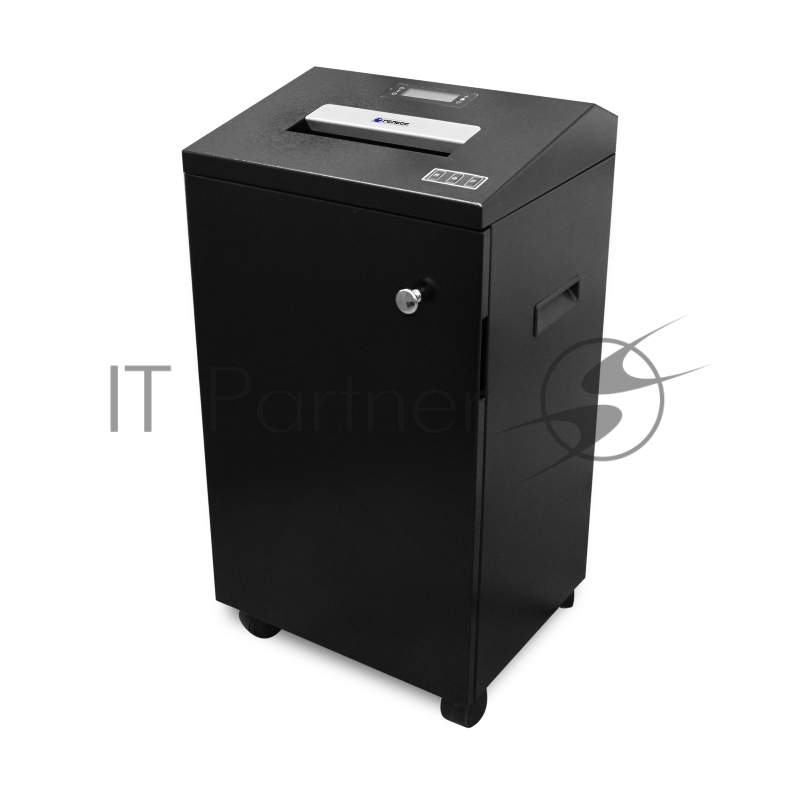 Уничтожитель документов ГЕЛЕОС УА92-7, DIN P-7 (7 ур-нь секр.), фрагмент 0,8х2мм, 8-9 лист (70г/м2), 92 литра