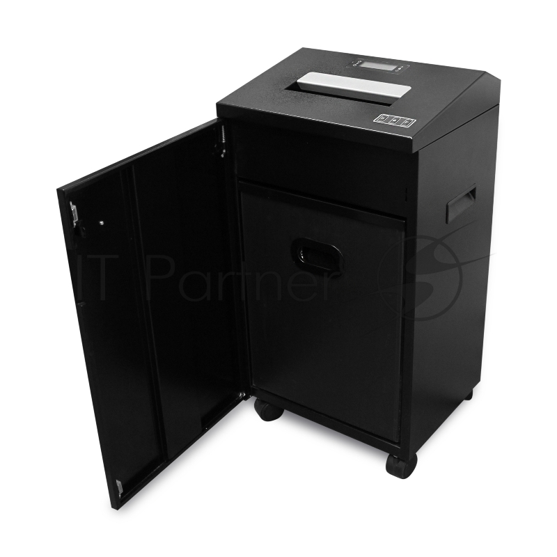 Уничтожитель документов ГЕЛЕОС УА92-7, DIN P-7 (7 ур-нь секр.), фрагмент 0,8х2мм, 8-9 лист (70г/м2), 92 литра