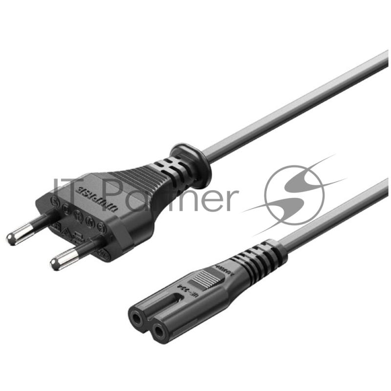 Кабель питания Vention C7 - 1.8м. Чёрный