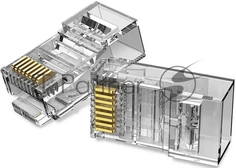 Коннектор Vention RJ45 (8p8c), cat. 5e, под витую пару (100шт.)