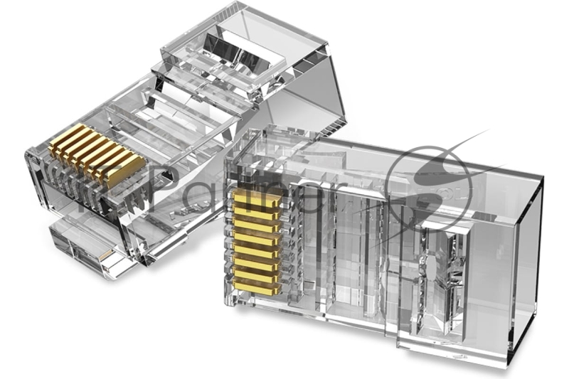 Коннектор Vention RJ45 (8p8c), cat. 6, под витую пару (50шт.)
