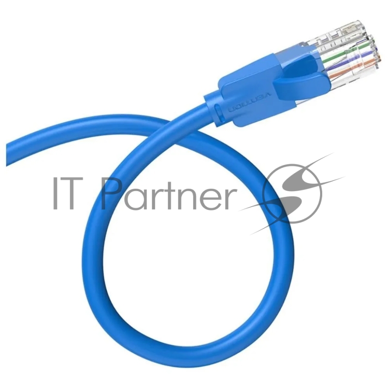 Патч-корд Vention прямой UTP cat.6, RJ45 - 5м. Синий