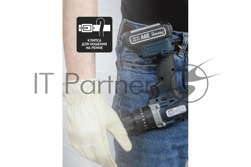 Дрель-шуруповерт аккумуляторная Pioneer CID-E2002CB