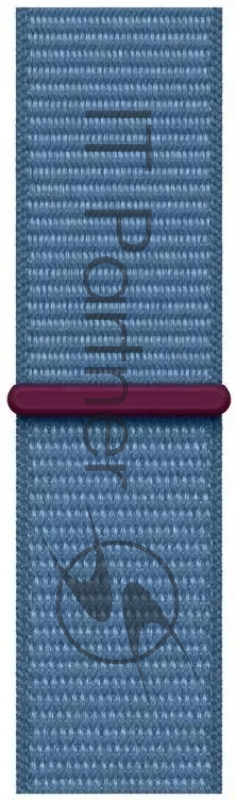 Смарт-часы Apple Watch Series 9 A2980 45мм OLED корп.серебристый Sport Loop рем.синий разм.брасл.:145-220мм (MR9F3LW/A)